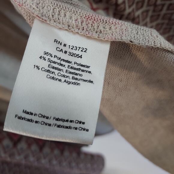 Anthropologie One September Solstice Night Knit Boho Aztec Open Cardigan Sweater - Picture 11 of 12